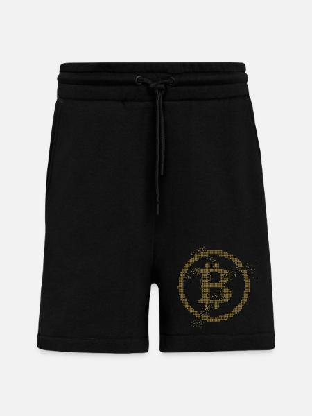 Bitcoin - Shorts - made by SPREAD - SOLID BLACK