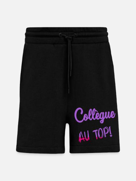 COLLEAGUE - Shorts - made by SPREAD - SOLID BLACK