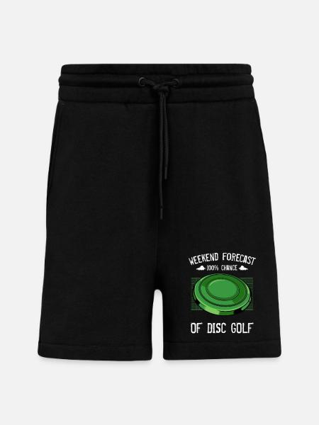 frisbee - Short bio décontracté fabriqué en UE - SOLID BLACK