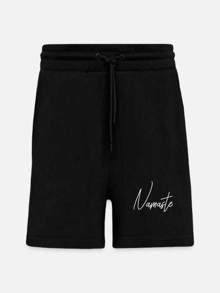Namaste Schrift - Shorts - made by SPREAD - SOLID BLACK