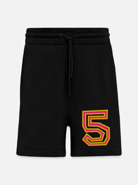 5. 5 YEARS. 5th ANNIVERSARY - Shorts - made by SPREAD - SOLID BLACK