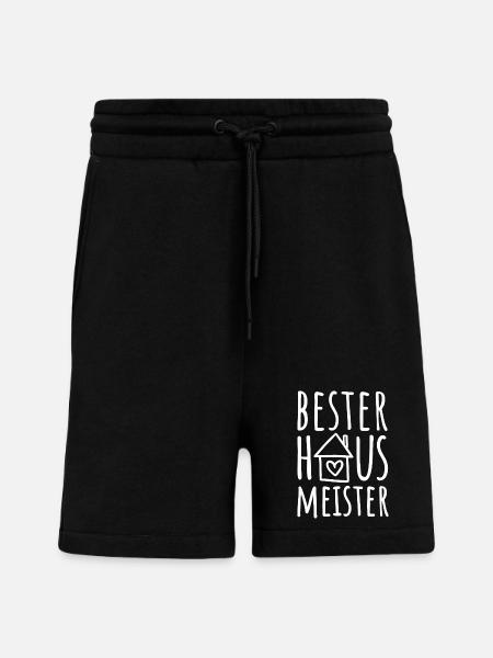 Bester Hausmeister - Shorts - made by SPREAD - SOLID BLACK