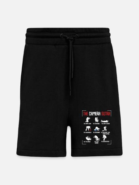 photographer - Shorts - made by SPREAD - SOLID BLACK