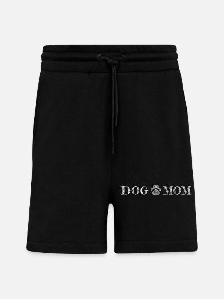 Dog mom - Shorts - made by SPREAD - SOLID BLACK