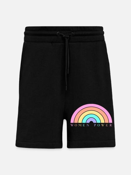 Women Power - Shorts - made by SPREAD - SOLID BLACK