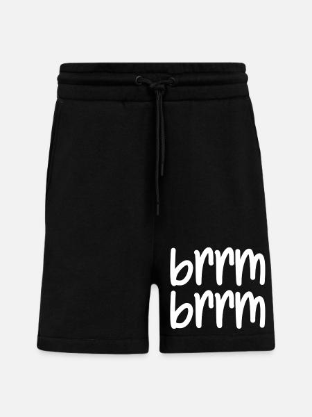 brrm brrm - Shorts - made by SPREAD - SOLID BLACK