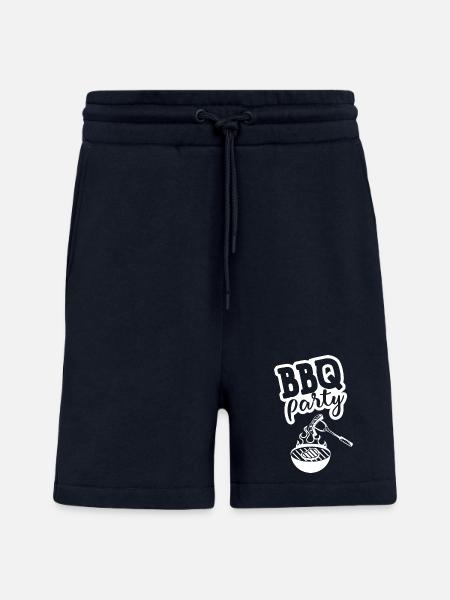 BBQ PARTY Kitchen Apron - Shorts - made by SPREAD - DARK NAVY