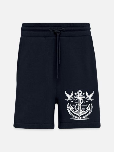 Anker Möwen Logo - Shorts - made by SPREAD - DARK NAVY