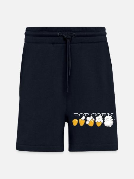 Popcorn Evolution - Shorts - made by SPREAD - DARK NAVY