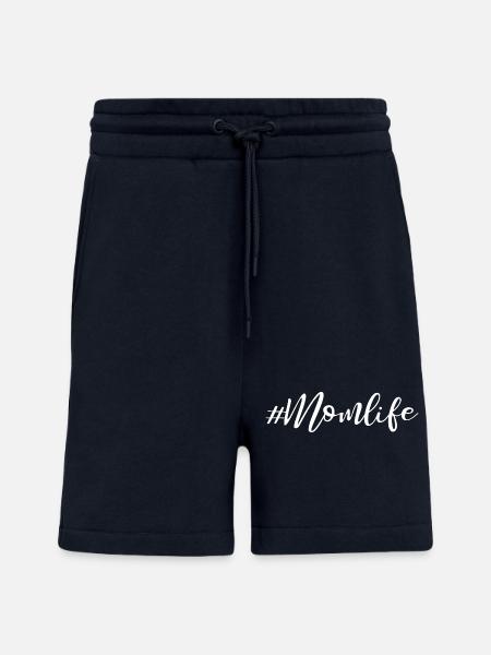 Momlife - Slogan Design - Shorts - made by SPREAD - DARK NAVY