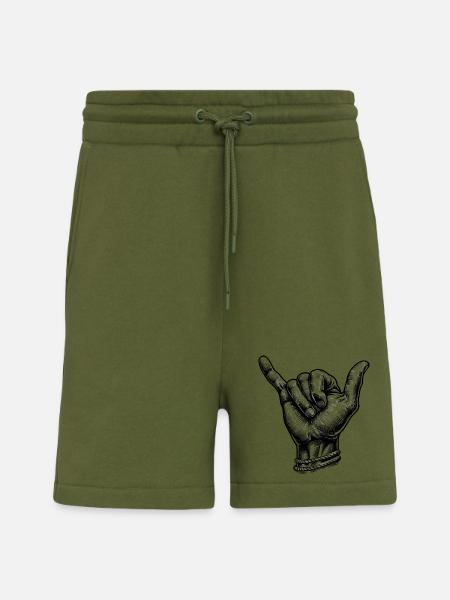 Relax Surfer Hand - Shorts - made by SPREAD - MOSS GREEN
