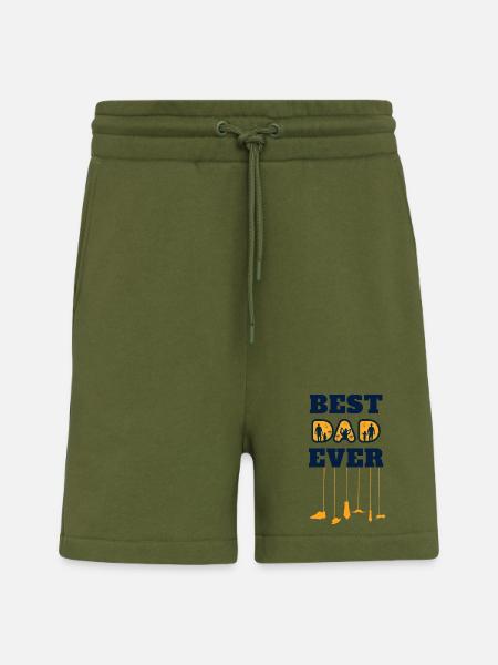 best dad ever - Shorts - made by SPREAD - MOSS GREEN