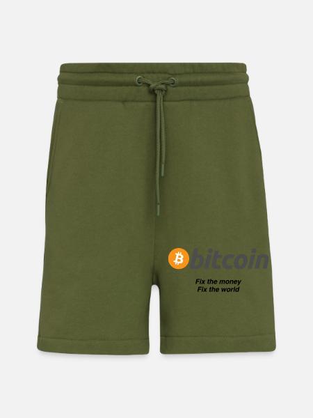Fixthemoney - Shorts - made by SPREAD - MOSS GREEN