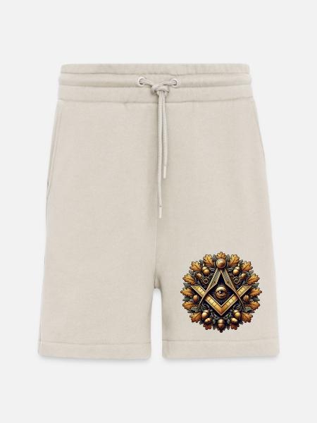 Masonic Logo - Shorts - made by SPREAD - WARM CLAY