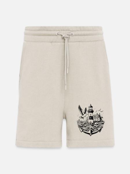 Coastal Landscape Moin Moin 2 - Shorts - made by SPREAD - WARM CLAY