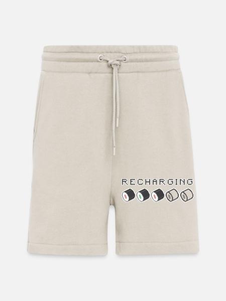 Recharging Pixel Sushi - Shorts - made by SPREAD - WARM CLAY