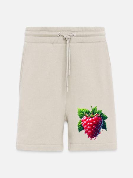 Runny leafy raspberry - Shorts - made by SPREAD - WARM CLAY