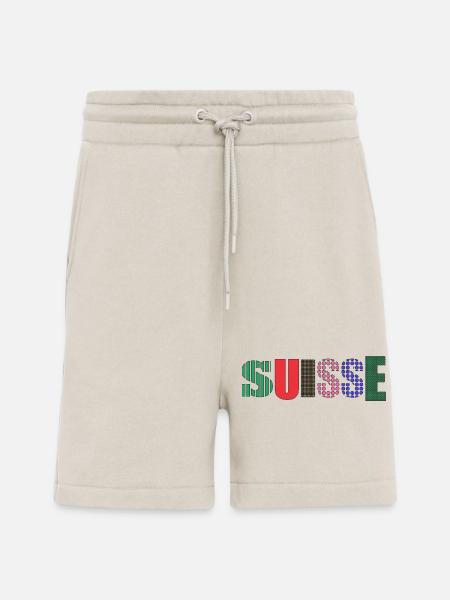 SUISSE. PAYS - Short bio décontracté fabriqué en UE - WARM CLAY