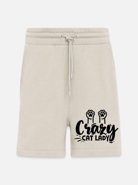 Cat Lover - Short bio décontracté fabriqué en UE - WARM CLAY