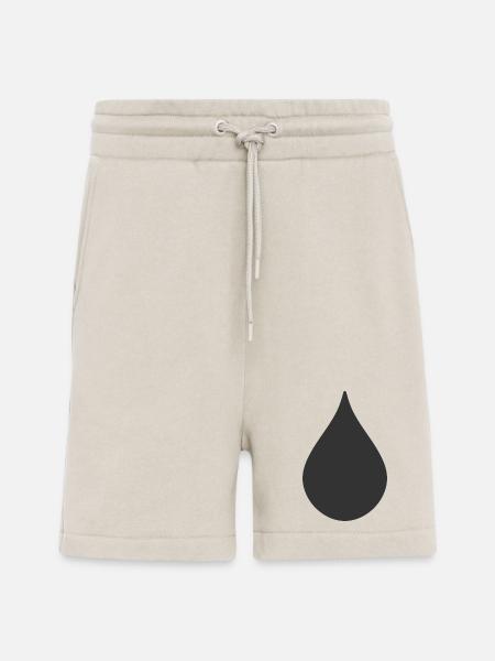 Drop Shape Logo Symbol - Shorts - made by SPREAD - WARM CLAY