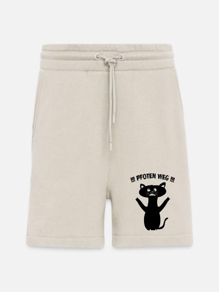 Pfoten Weg! – Schwarze Katze Statement - Shorts - made by SPREAD - WARM CLAY