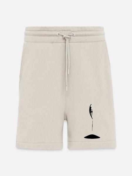Jumping person on trampoline - Shorts - made by SPREAD - WARM CLAY