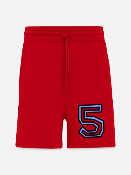 5. 5 YEARS - Shorts - made by SPREAD - red