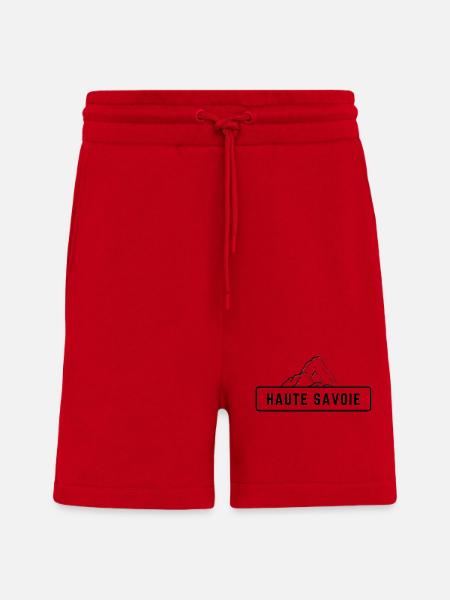 Haute Savoie Black Mountain - Shorts - made by SPREAD - red