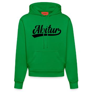 Abitur Abi - Organic Fitted Hoodie Made in EU - City Green - Vorne