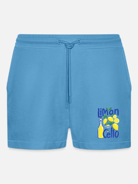Design cool - Short bio décontracté court fabriqué en UE - Sol Blue