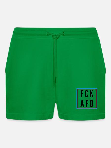 AFD Nein Danke! - Organic Relaxed Cropped Shorts Made in EU - City Green