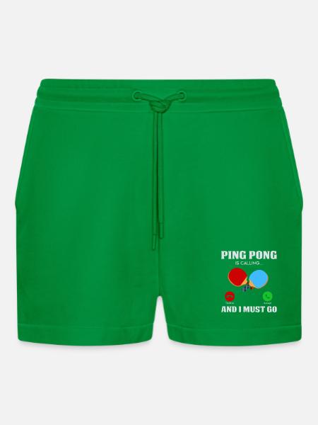 Ping-pong - Short bio décontracté court fabriqué en UE - City Green