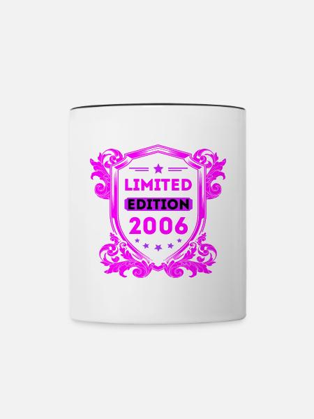2006 - Tasse zweifarbig - Weiß/Schwarz