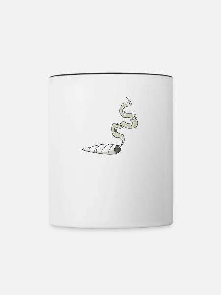 Joint Tüte - Tasse zweifarbig - Weiß/Schwarz