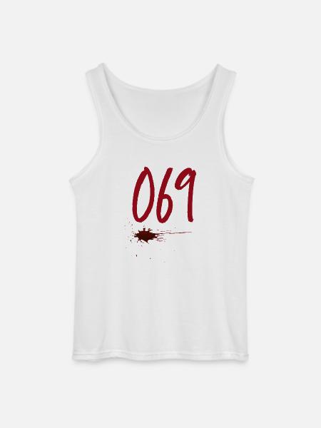 Postal Code Frankfurt 069 - Gildan Men’s Tank Top - white