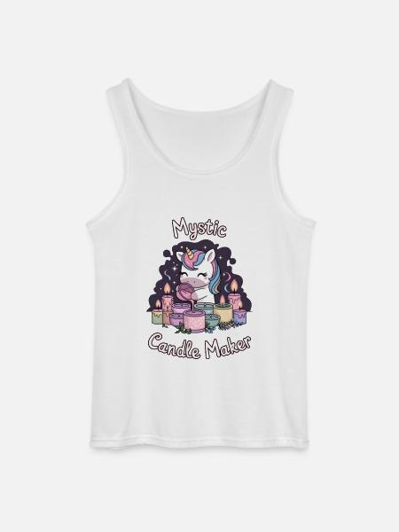 Mystic Candle Maker. - Gildan Men’s Tank Top - white