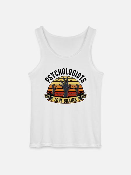 psychologist - Gildan Men’s Tank Top - white