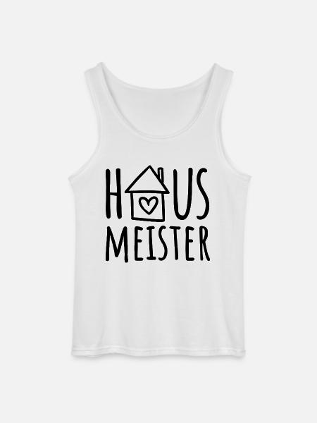 Hausmeister - Gildan Männer Tank Top - Weiß