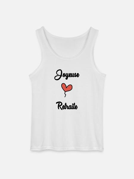 COLLEAGUE. START. RETIREMENT - Gildan Men’s Tank Top - white