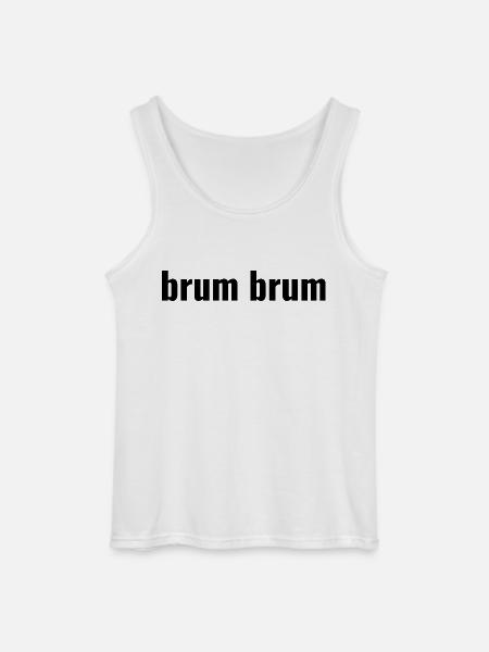 Brum Brum - Débardeur Gildan Homme - blanc
