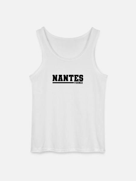 Nantes | France - Gildan Men’s Tank Top - white