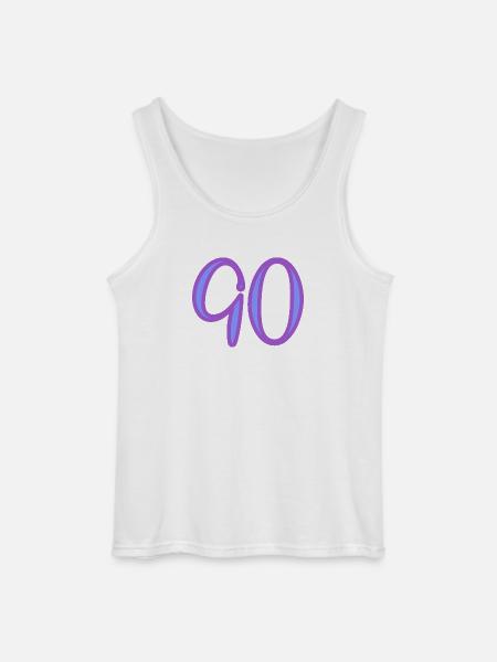 90 - Gildan Men’s Tank Top - white