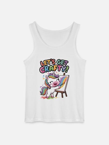 Lass uns kreativ werden! - Gildan Männer Tank Top - Weiß