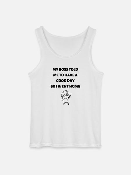 Feierabend - Gildan Männer Tank Top - Weiß