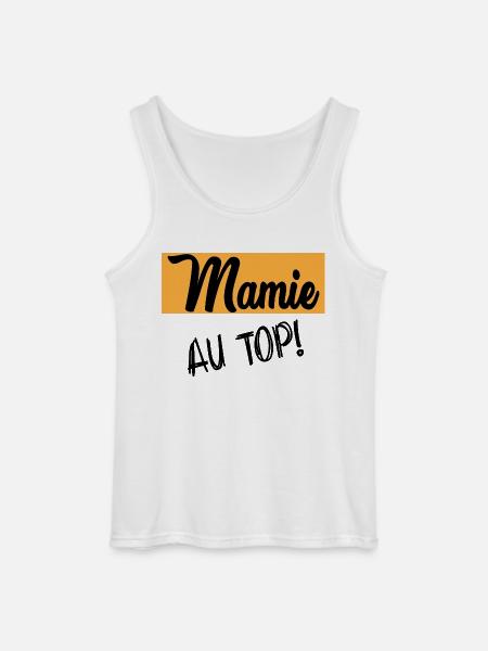 MAMIE - Débardeur Gildan Homme - blanc