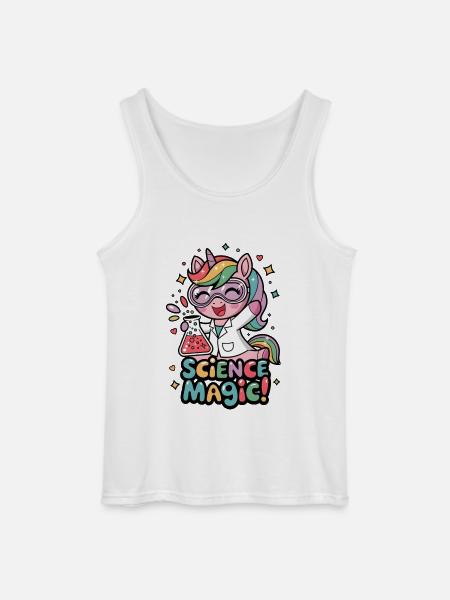 Science Magic! - Gildan Men’s Tank Top - white