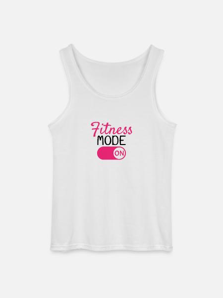 Mode fitness activé - Débardeur Gildan Homme - blanc