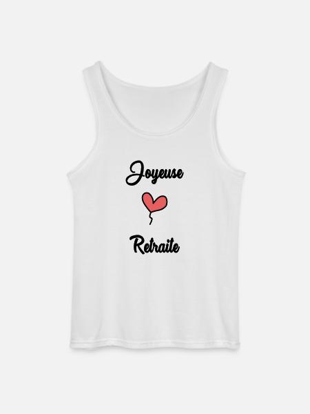RETIREMENT - Gildan Men’s Tank Top - white