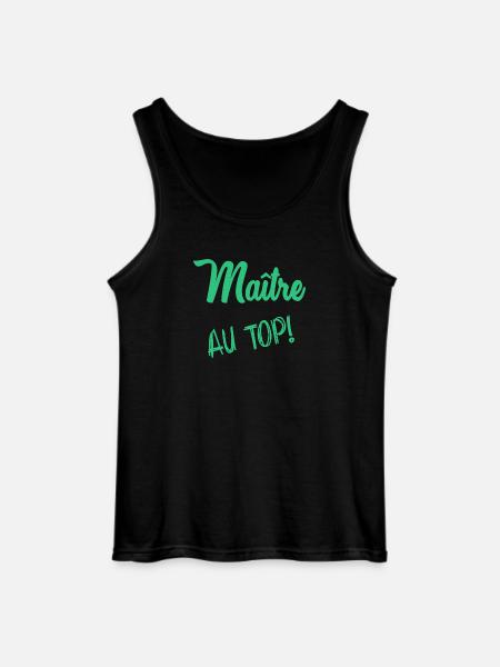 MASTER - Gildan Men’s Tank Top - black