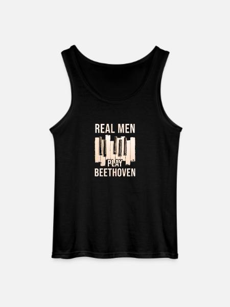 Beethoven - Débardeur Gildan Homme - noir
